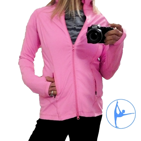 90 Degree By Reflex Jackets & Blazers - 90 DEGRESS by REFLEX WMNS S FULL ZIP PINK JACKET